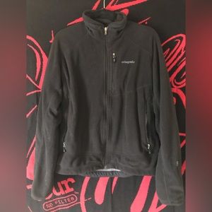 Patagonia Vintage Men's R4 Regulator Black Fleece Full Zip Jacket Polartec M